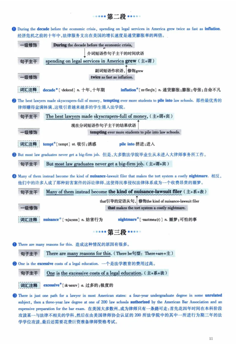 2014年逐词逐句精讲册_41考研英语一二历年真题解析_英语一_解析册+逐词逐句册