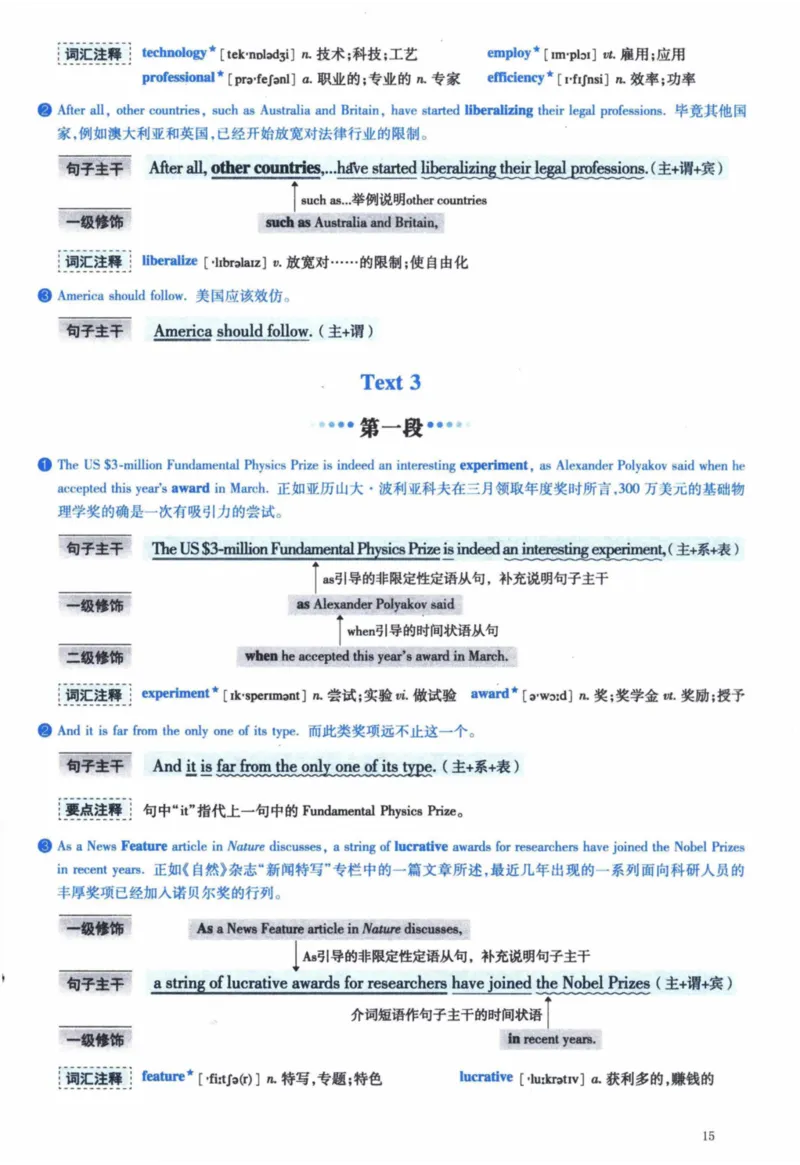 2014年逐词逐句精讲册_41考研英语一二历年真题解析_英语一_解析册+逐词逐句册