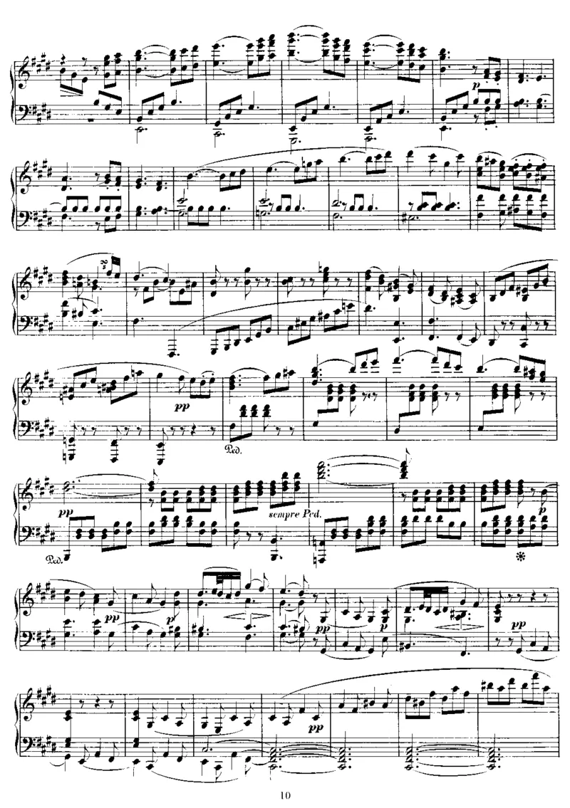 门德尔松奏鸣曲_一万首著名钢琴曲谱哈农贝多芬合集视频教学电子版高清无水印可打印_02现代钢琴谱合集_马克西姆钢琴谱全集_门德尔松钢琴谱全集