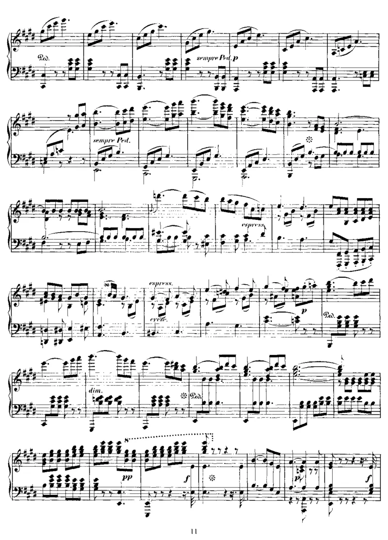 门德尔松奏鸣曲_一万首著名钢琴曲谱哈农贝多芬合集视频教学电子版高清无水印可打印_02现代钢琴谱合集_马克西姆钢琴谱全集_门德尔松钢琴谱全集