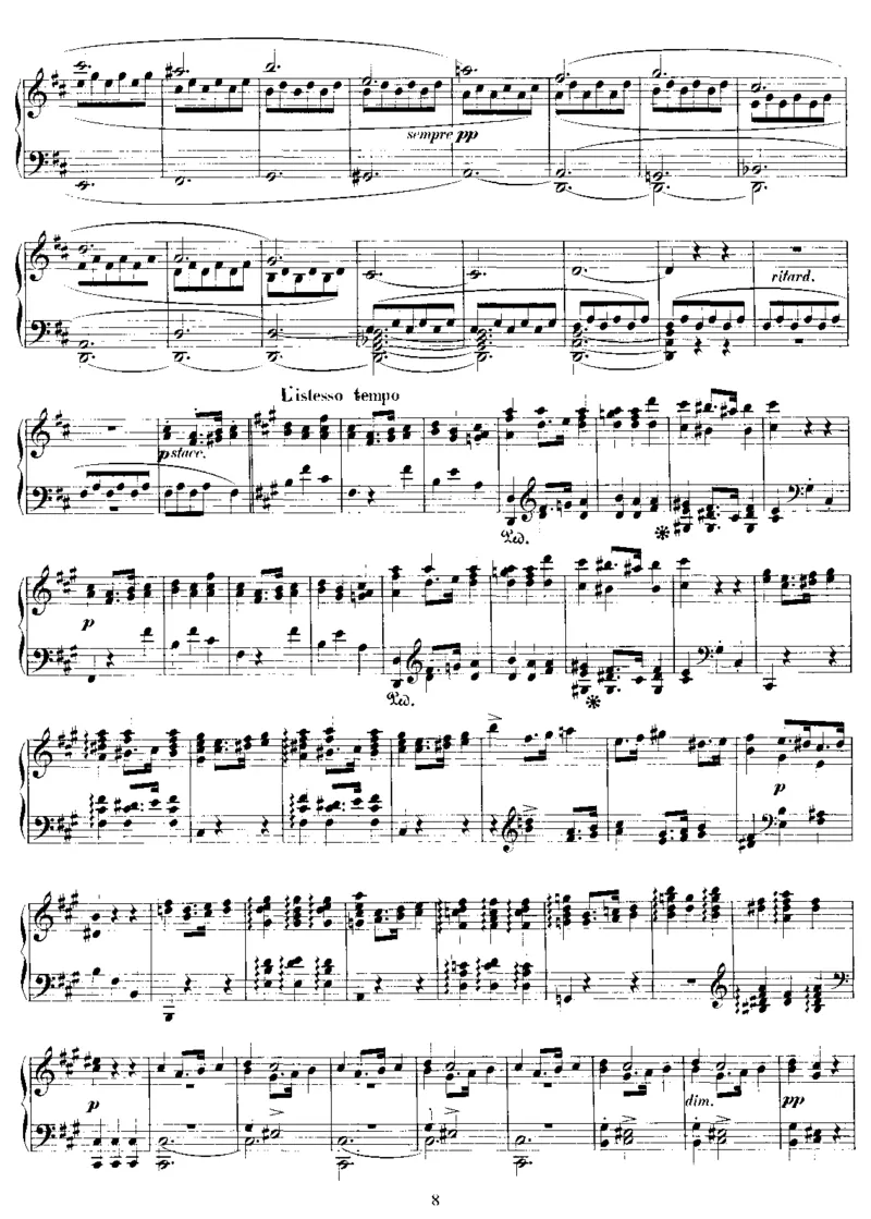 门德尔松奏鸣曲_一万首著名钢琴曲谱哈农贝多芬合集视频教学电子版高清无水印可打印_02现代钢琴谱合集_马克西姆钢琴谱全集_门德尔松钢琴谱全集