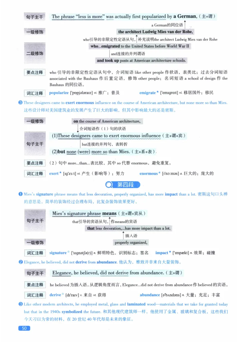 2011年逐词逐句精讲册_41考研英语一二历年真题解析_英语二_解析册+逐词逐句册