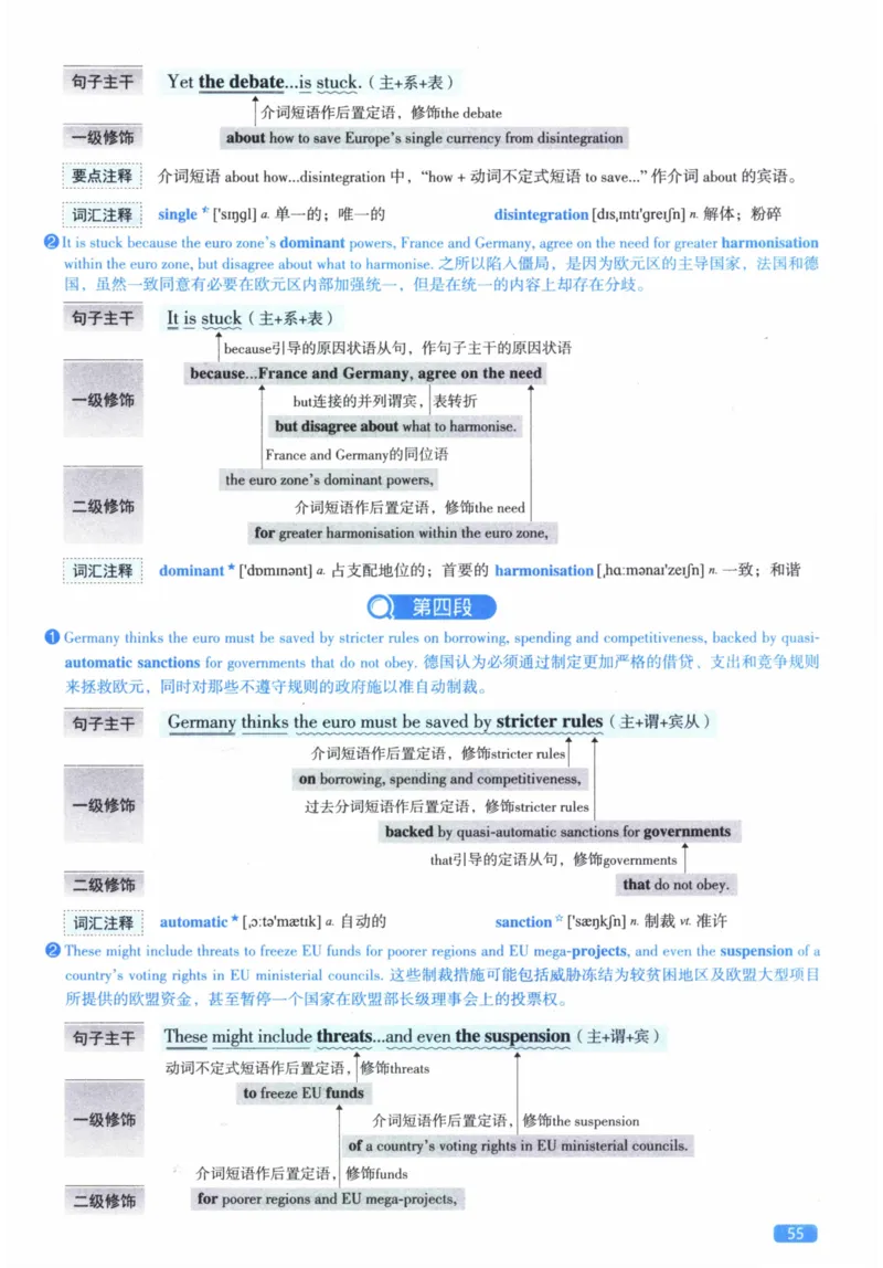 2011年逐词逐句精讲册_41考研英语一二历年真题解析_英语二_解析册+逐词逐句册