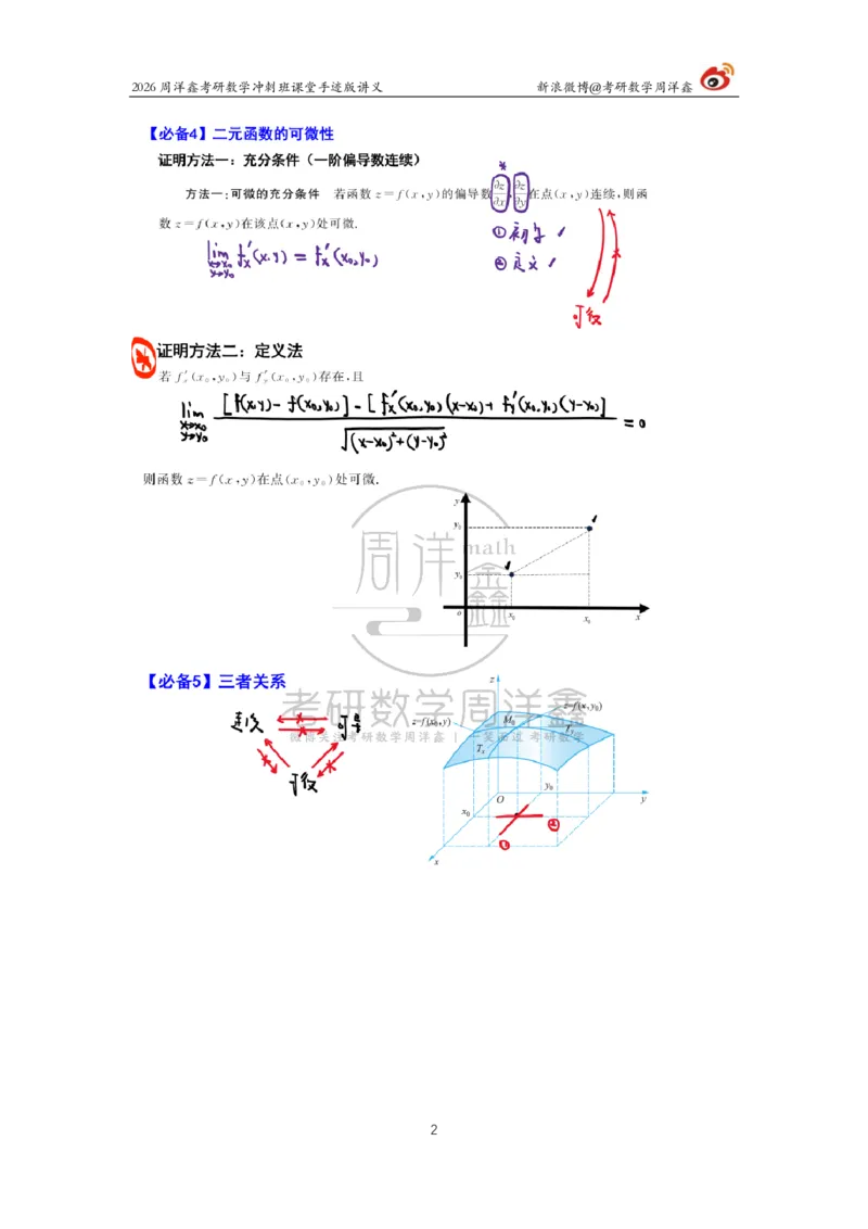 191.2026周洋鑫考研数学（高能冲刺9）_04.2026考研数学周洋鑫数学笑过_00.随课资料