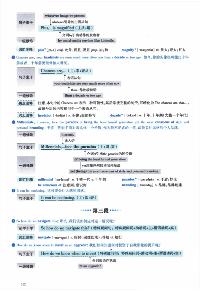 2016年逐词逐句精讲册_41考研英语一二历年真题解析_英语一_解析册+逐词逐句册