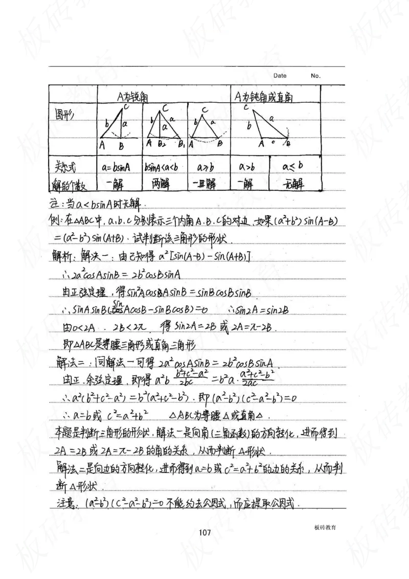 高考学霸笔记数学385页_高中衡水学霸笔记_文科衡水学霸笔记-电子版