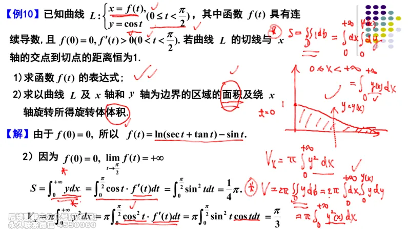 (408)--专题九平面域的面积与旋转体的体积笔记_01.2026考研数学有道武忠祥刘金峰全程班_01.2026考研数学武忠祥刘金峰全程班_00.书籍和讲义_{2}--资料