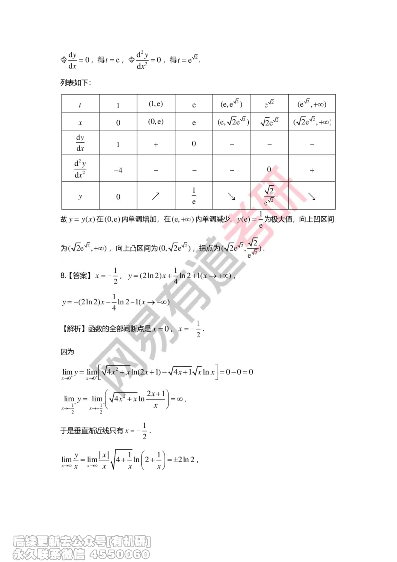(264)--第二章习题册答案解析_01.2026考研数学有道武忠祥刘金峰全程班_01.2026考研数学武忠祥刘金峰全程班_00.书籍和讲义_{2}--资料