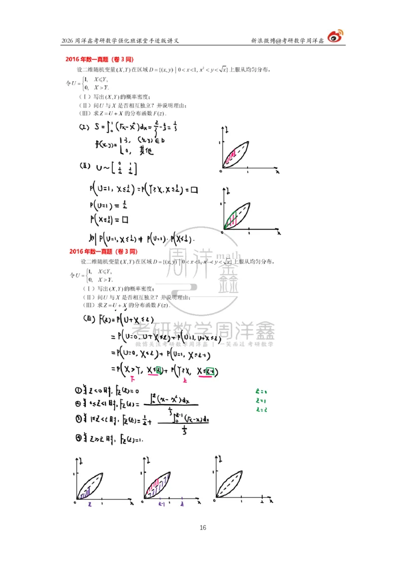 204.2026周洋鑫考研数学（2016真题讲解1）_04.2026考研数学周洋鑫数学笑过_00.随课资料