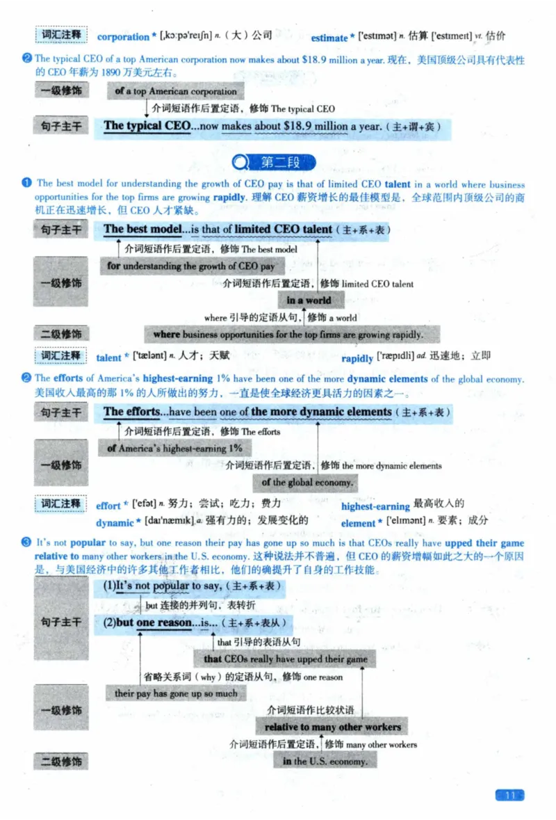 2020年逐词逐句精讲册_41考研英语一二历年真题解析_英语二_解析册+逐词逐句册