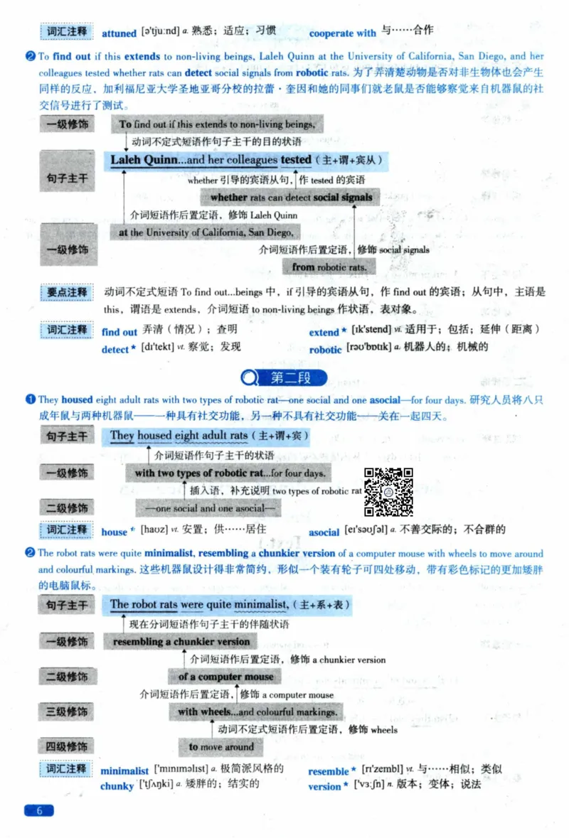 2020年逐词逐句精讲册_41考研英语一二历年真题解析_英语二_解析册+逐词逐句册