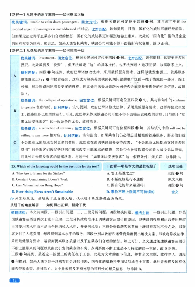 2021年真题逐题细解_41考研英语一二历年真题解析_英语一_解析册+逐词逐句册