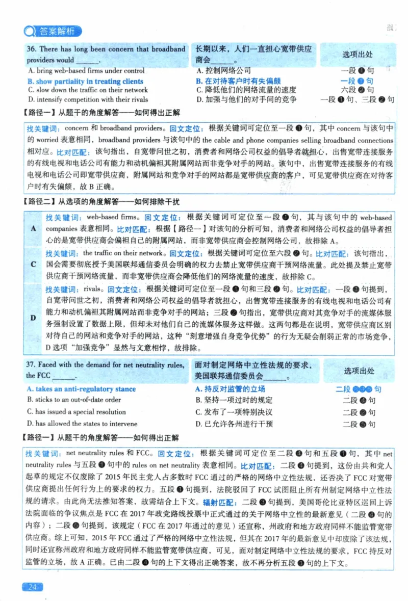 2021年真题逐题细解_41考研英语一二历年真题解析_英语一_解析册+逐词逐句册