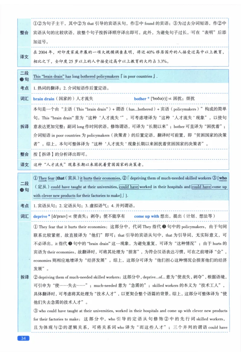 2012年真题逐题细解_41考研英语一二历年真题解析_英语二_解析册+逐词逐句册