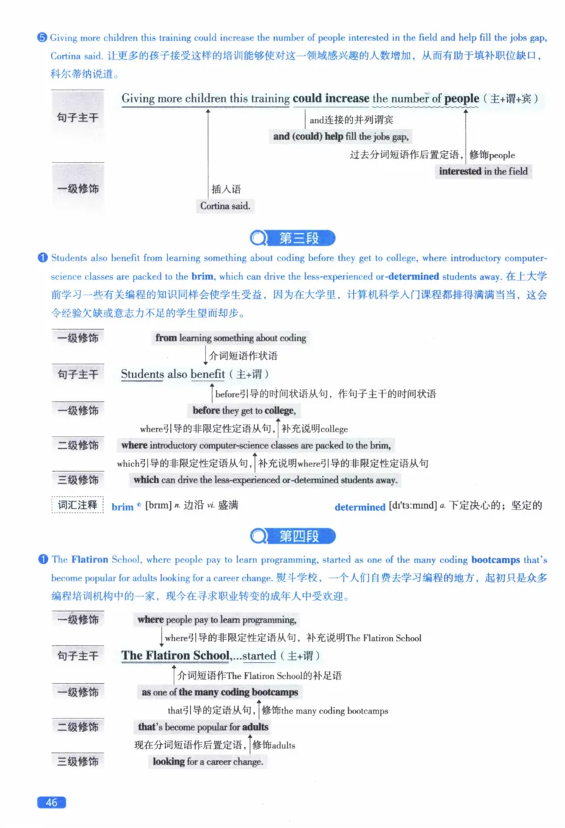2016年逐词逐句精讲册_41考研英语一二历年真题解析_英语二_解析册+逐词逐句册
