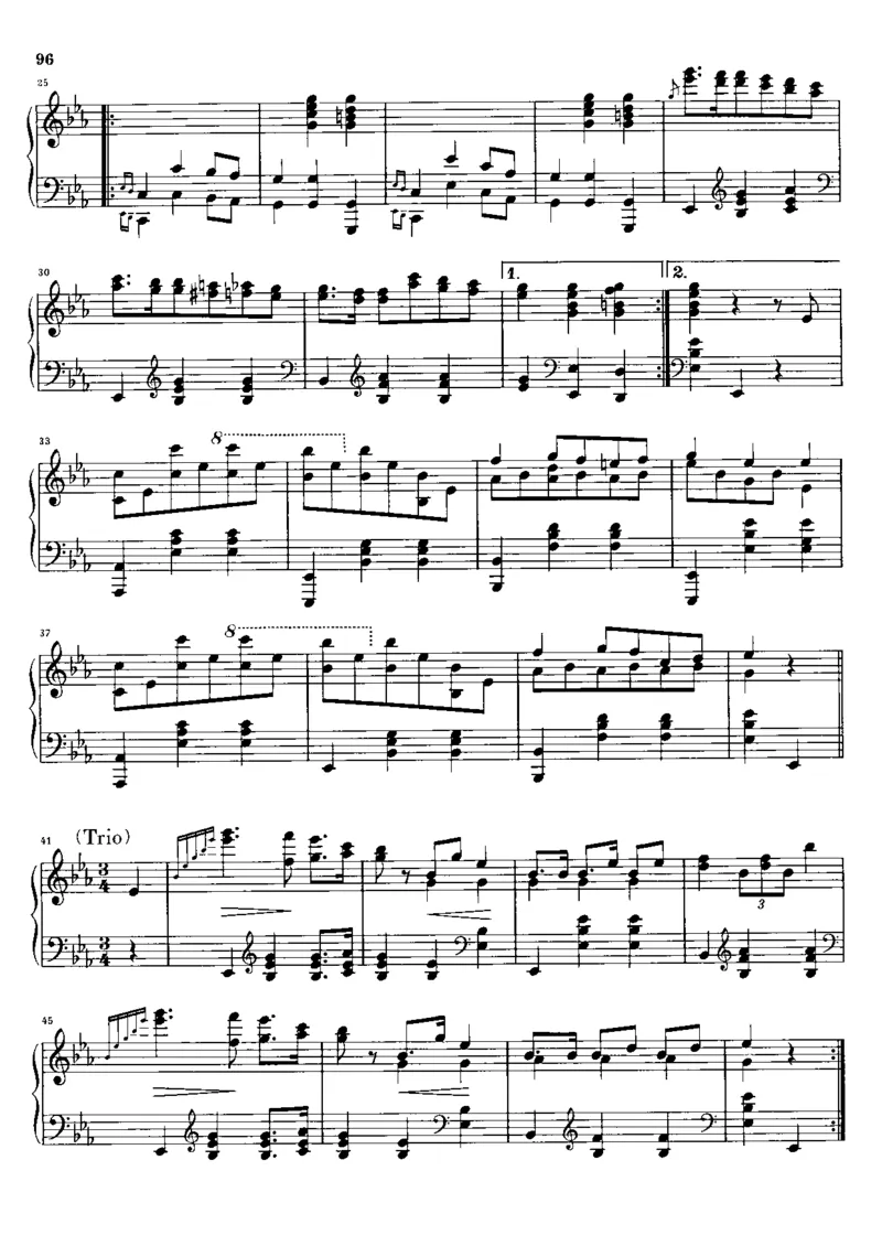 降E大调圆舞曲Nr14_一万首著名钢琴曲谱哈农贝多芬合集视频教学电子版高清无水印可打印_1古典钢琴知名音乐家谱_肖邦钢琴谱全集_圆舞曲_遗作(未编号)