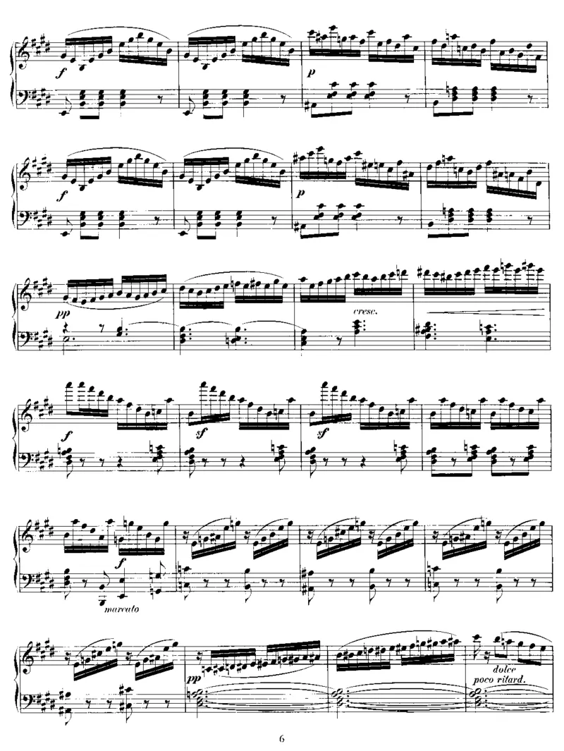 随想回旋曲Op14_一万首著名钢琴曲谱哈农贝多芬合集视频教学电子版高清无水印可打印_02现代钢琴谱合集_马克西姆钢琴谱全集_门德尔松钢琴谱全集