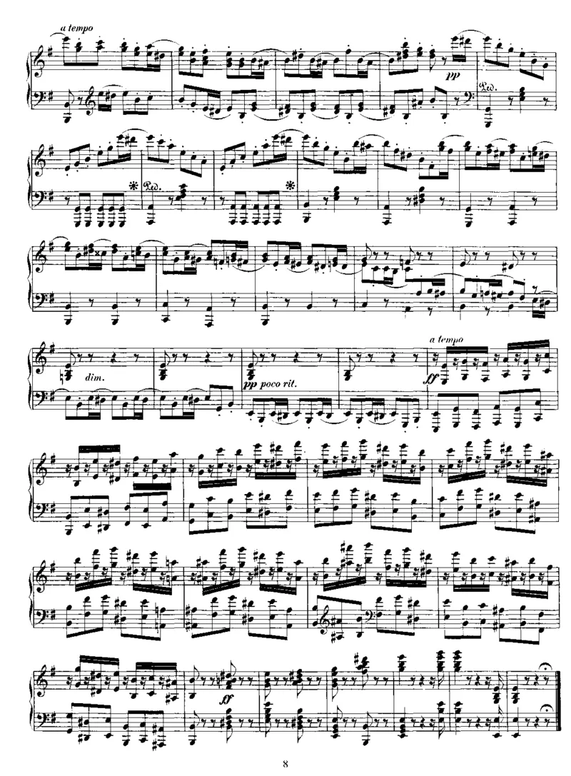 随想回旋曲Op14_一万首著名钢琴曲谱哈农贝多芬合集视频教学电子版高清无水印可打印_02现代钢琴谱合集_马克西姆钢琴谱全集_门德尔松钢琴谱全集