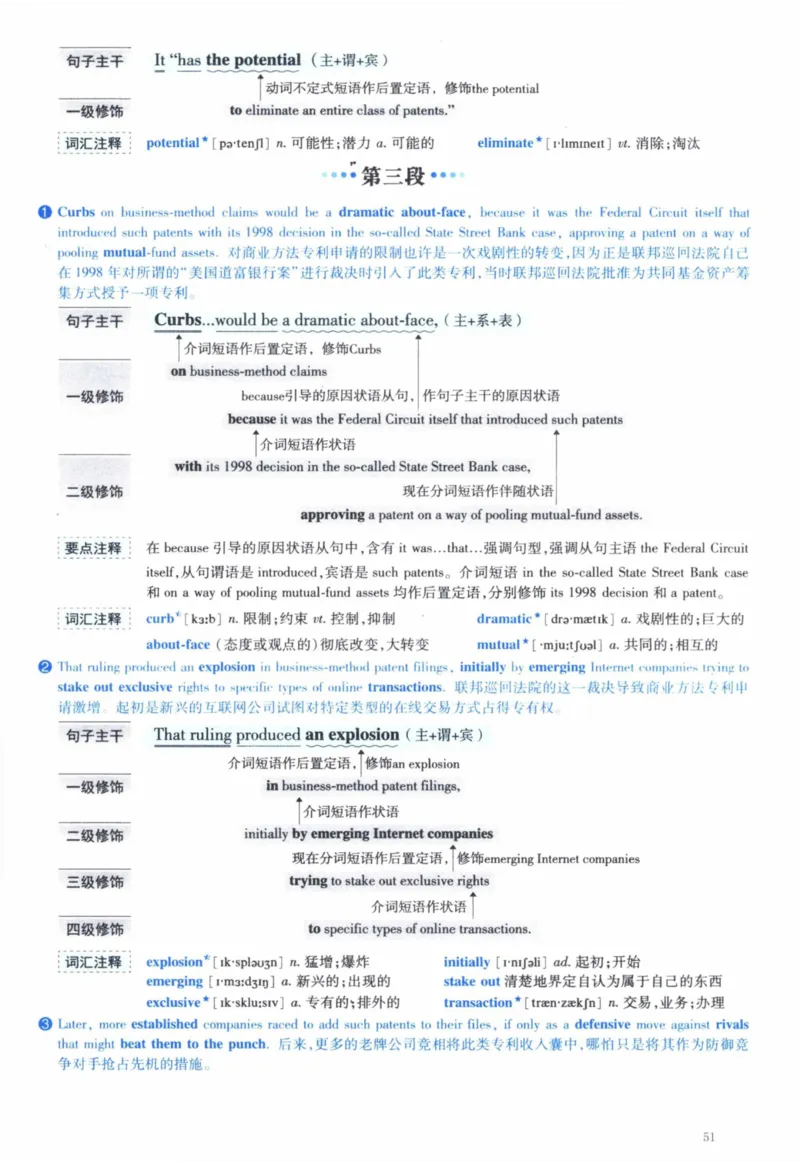 2010年逐词逐句精讲册_41考研英语一二历年真题解析_英语一_解析册+逐词逐句册