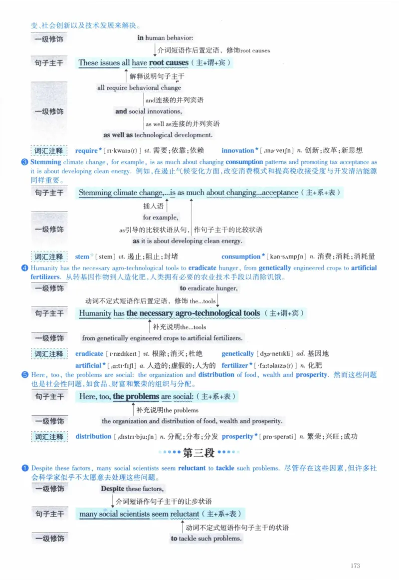 2013年逐词逐句精讲册_41考研英语一二历年真题解析_英语一_解析册+逐词逐句册