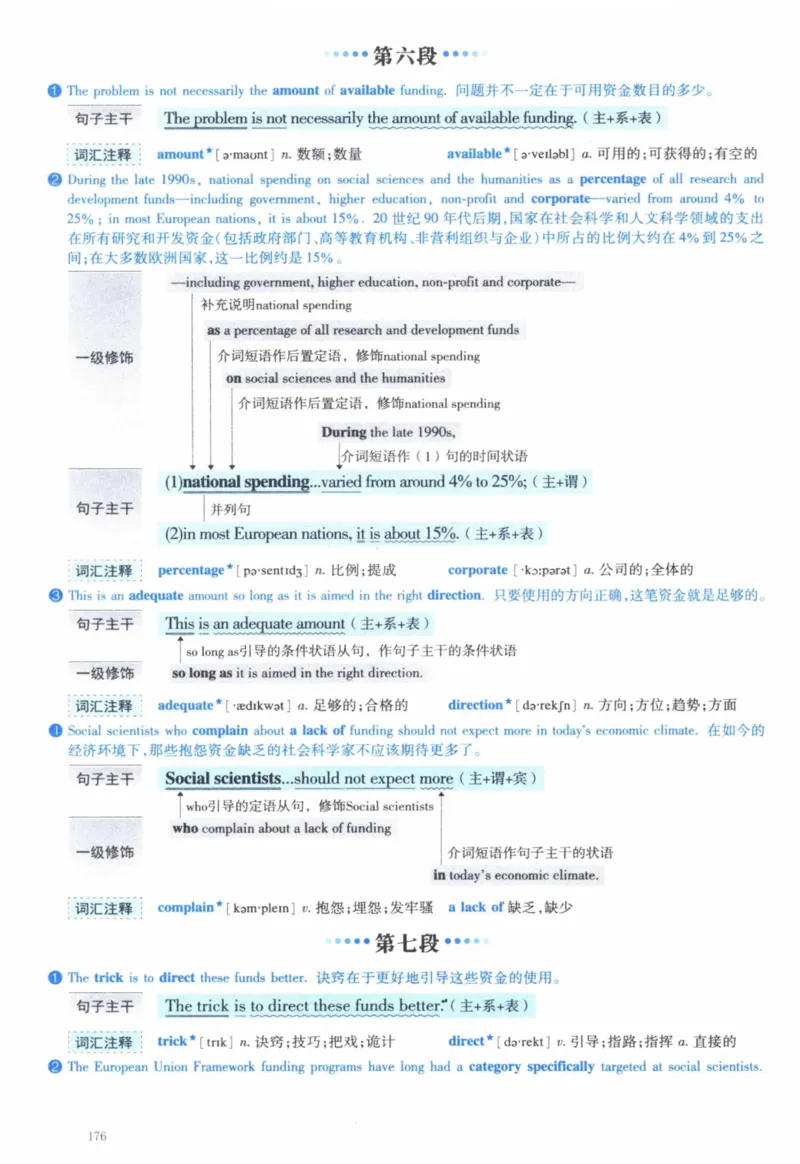 2013年逐词逐句精讲册_41考研英语一二历年真题解析_英语一_解析册+逐词逐句册