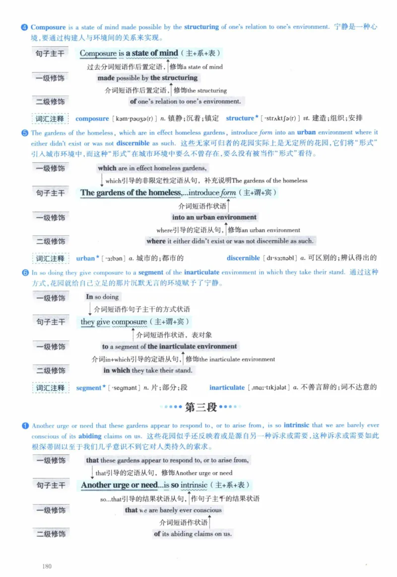 2013年逐词逐句精讲册_41考研英语一二历年真题解析_英语一_解析册+逐词逐句册