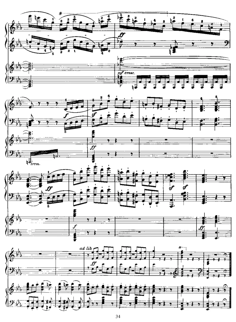 降E大调华丽回旋曲Op29(2Piano)_一万首著名钢琴曲谱哈农贝多芬合集视频教学电子版高清无水印可打印_02现代钢琴谱合集_马克西姆钢琴谱全集_门德尔松钢琴谱全集