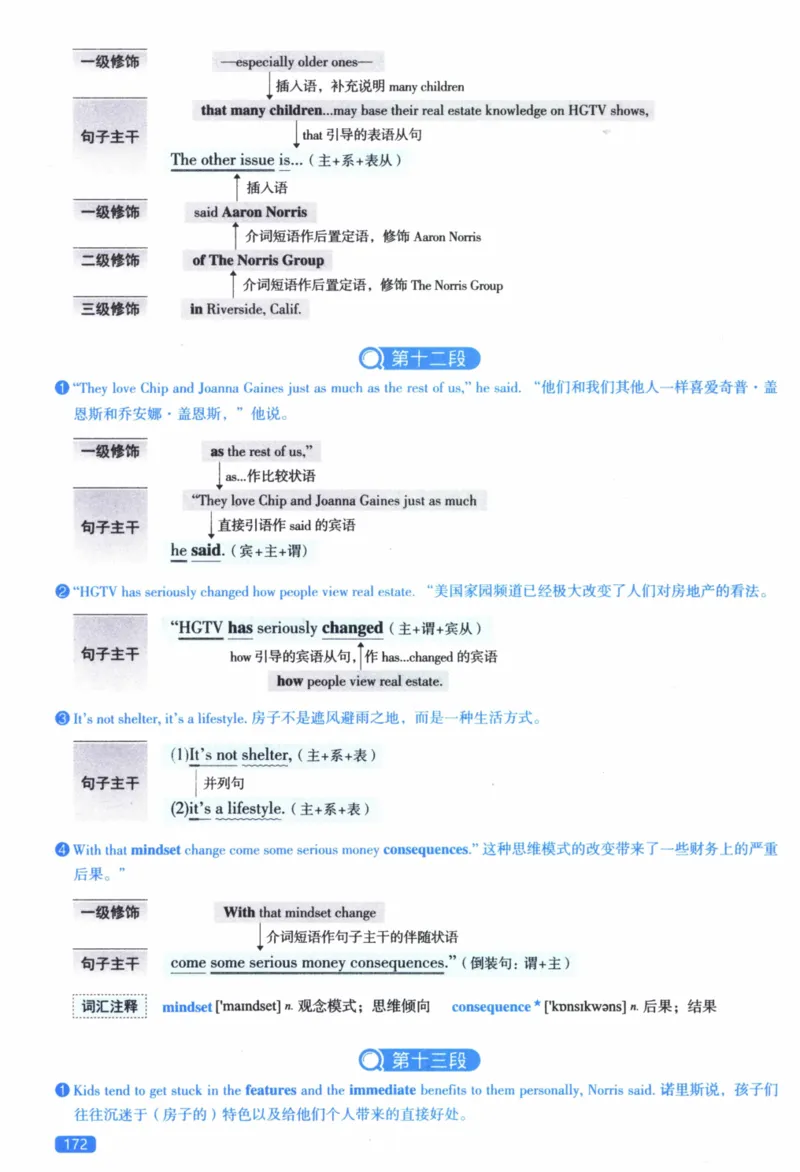 2019年逐词逐句精讲册_41考研英语一二历年真题解析_英语二_解析册+逐词逐句册