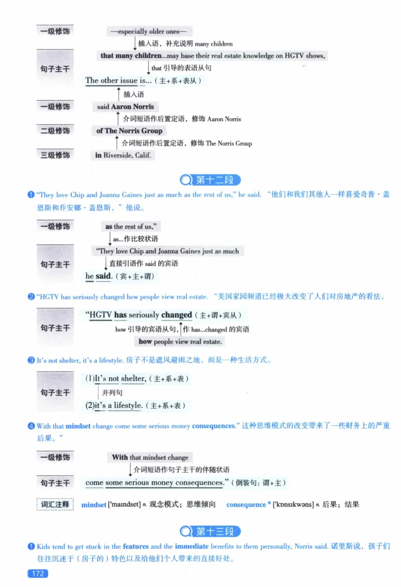 2019年逐词逐句精讲册_41考研英语一二历年真题解析_英语二_解析册+逐词逐句册