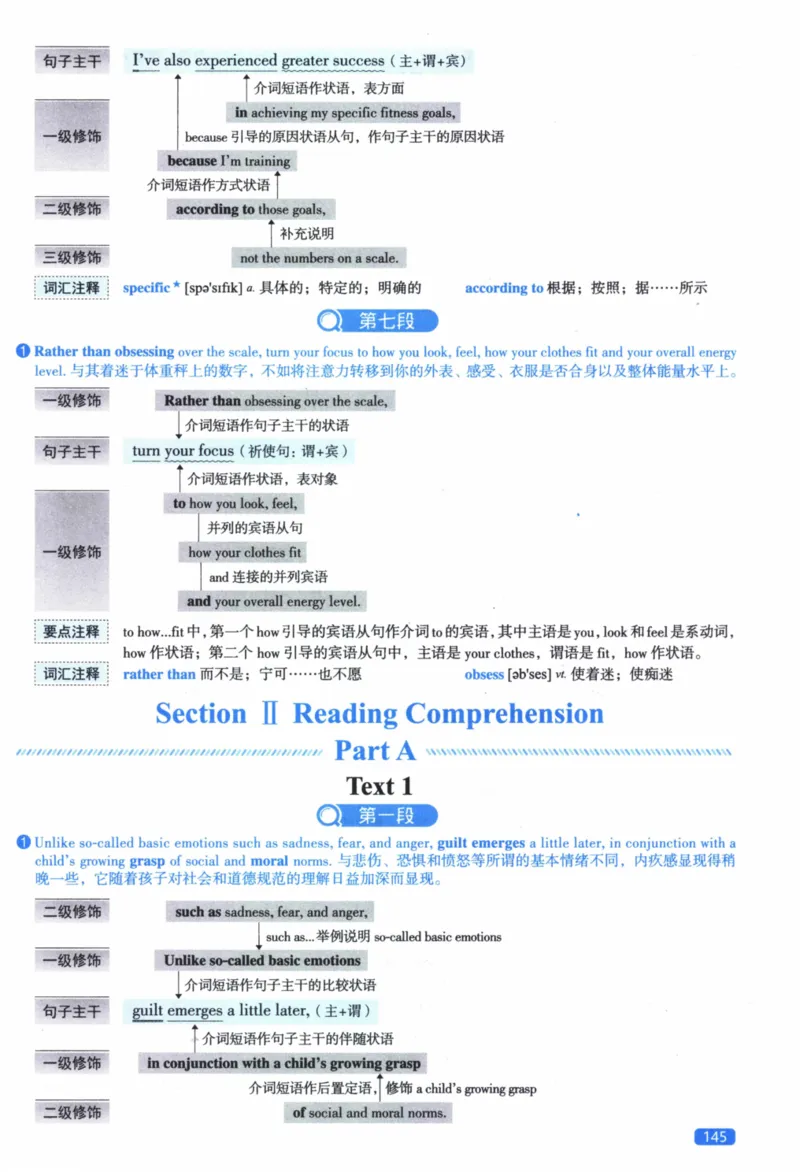 2019年逐词逐句精讲册_41考研英语一二历年真题解析_英语二_解析册+逐词逐句册