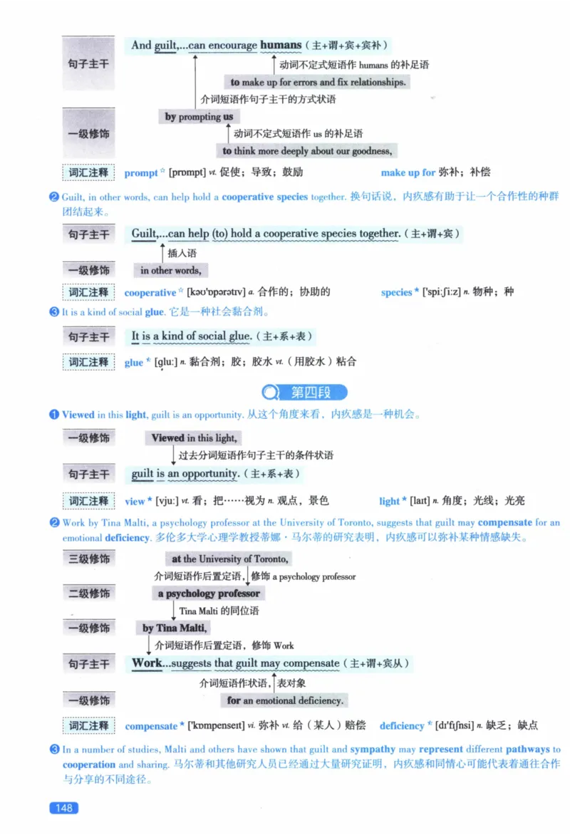 2019年逐词逐句精讲册_41考研英语一二历年真题解析_英语二_解析册+逐词逐句册