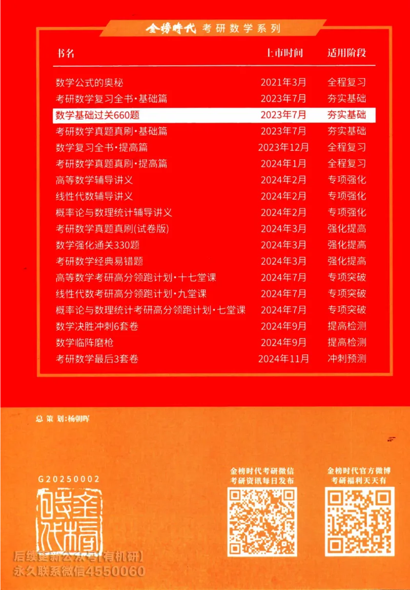 2025考研数学基础过关660题通关攻略（数学一）_00.扫描内部讲义汇总（含书籍扫描版增值讲义）_26版660题数一_2025版