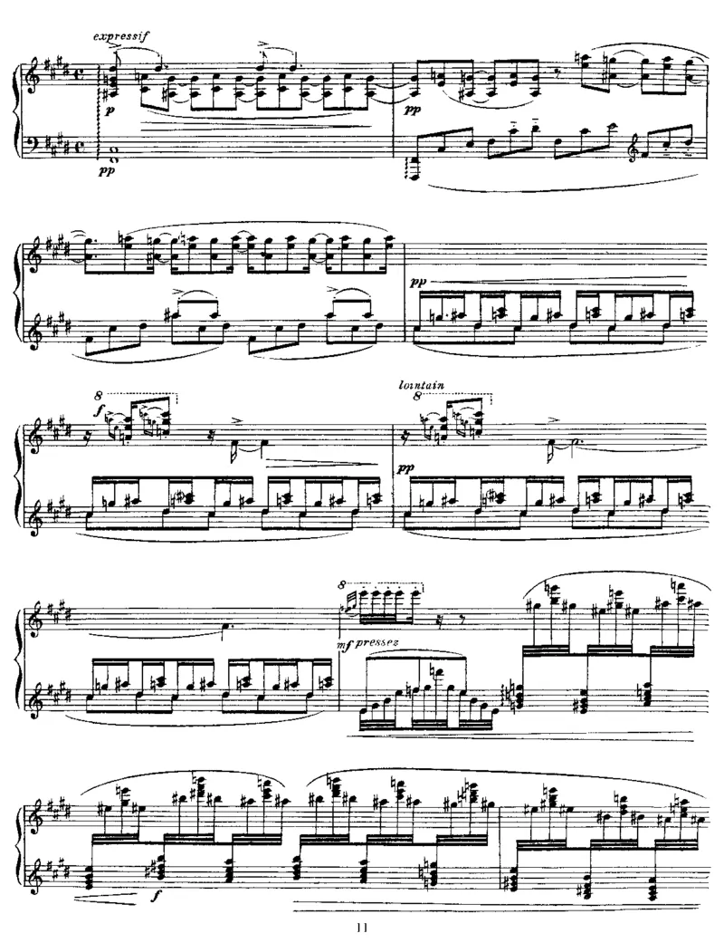 镜子组曲_一万首著名钢琴曲谱哈农贝多芬合集视频教学电子版高清无水印可打印_1古典钢琴知名音乐家谱_拉威尔钢琴谱全集