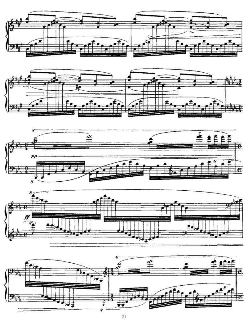 镜子组曲_一万首著名钢琴曲谱哈农贝多芬合集视频教学电子版高清无水印可打印_1古典钢琴知名音乐家谱_拉威尔钢琴谱全集