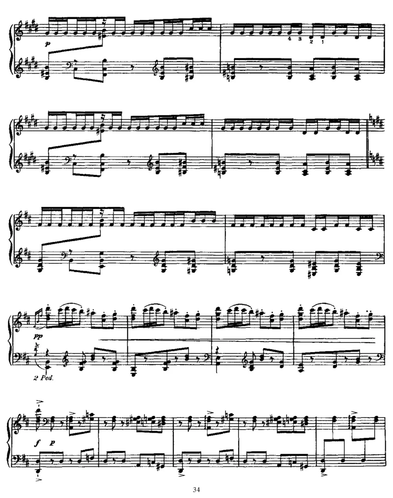 镜子组曲_一万首著名钢琴曲谱哈农贝多芬合集视频教学电子版高清无水印可打印_1古典钢琴知名音乐家谱_拉威尔钢琴谱全集