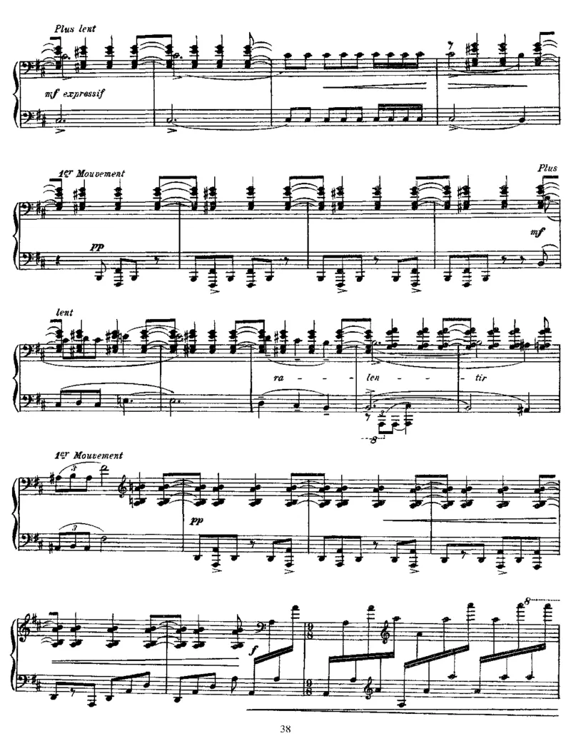 镜子组曲_一万首著名钢琴曲谱哈农贝多芬合集视频教学电子版高清无水印可打印_1古典钢琴知名音乐家谱_拉威尔钢琴谱全集