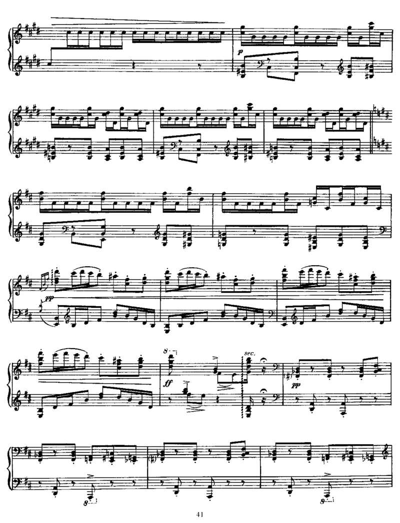 镜子组曲_一万首著名钢琴曲谱哈农贝多芬合集视频教学电子版高清无水印可打印_1古典钢琴知名音乐家谱_拉威尔钢琴谱全集