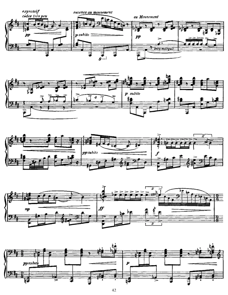 镜子组曲_一万首著名钢琴曲谱哈农贝多芬合集视频教学电子版高清无水印可打印_1古典钢琴知名音乐家谱_拉威尔钢琴谱全集