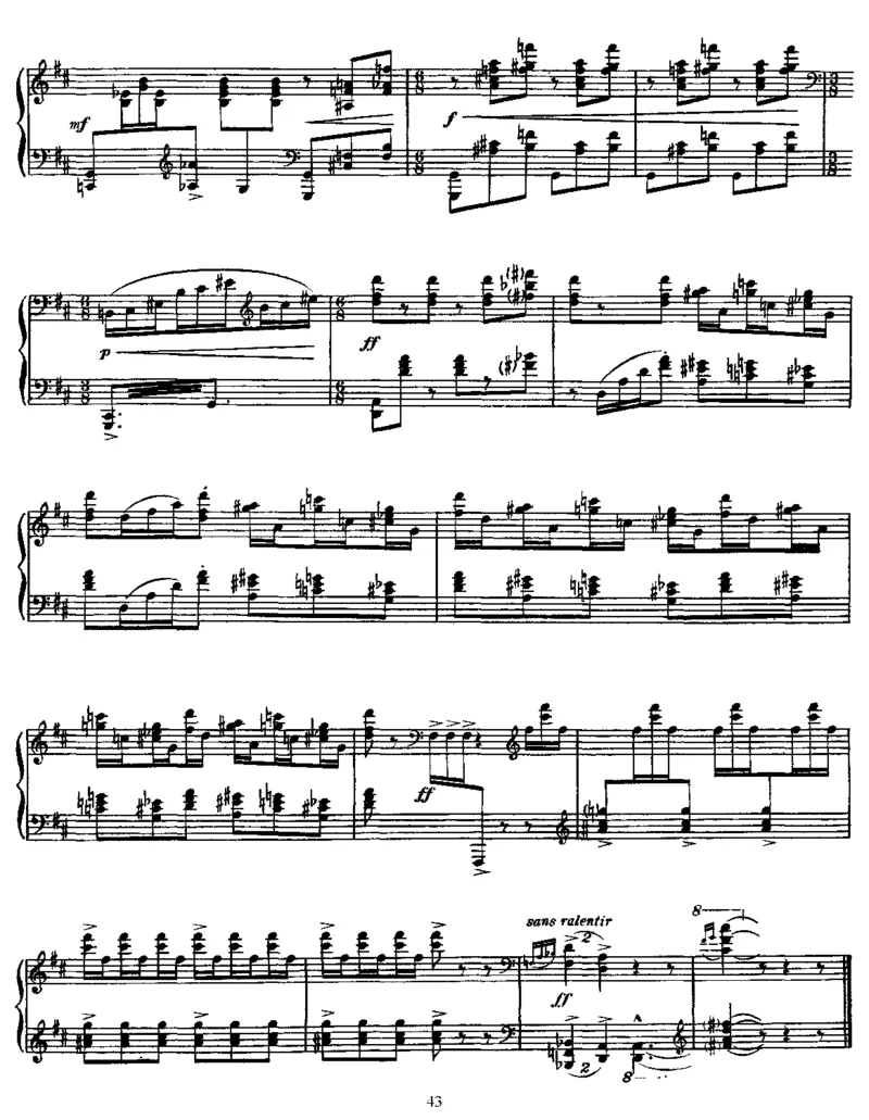 镜子组曲_一万首著名钢琴曲谱哈农贝多芬合集视频教学电子版高清无水印可打印_1古典钢琴知名音乐家谱_拉威尔钢琴谱全集