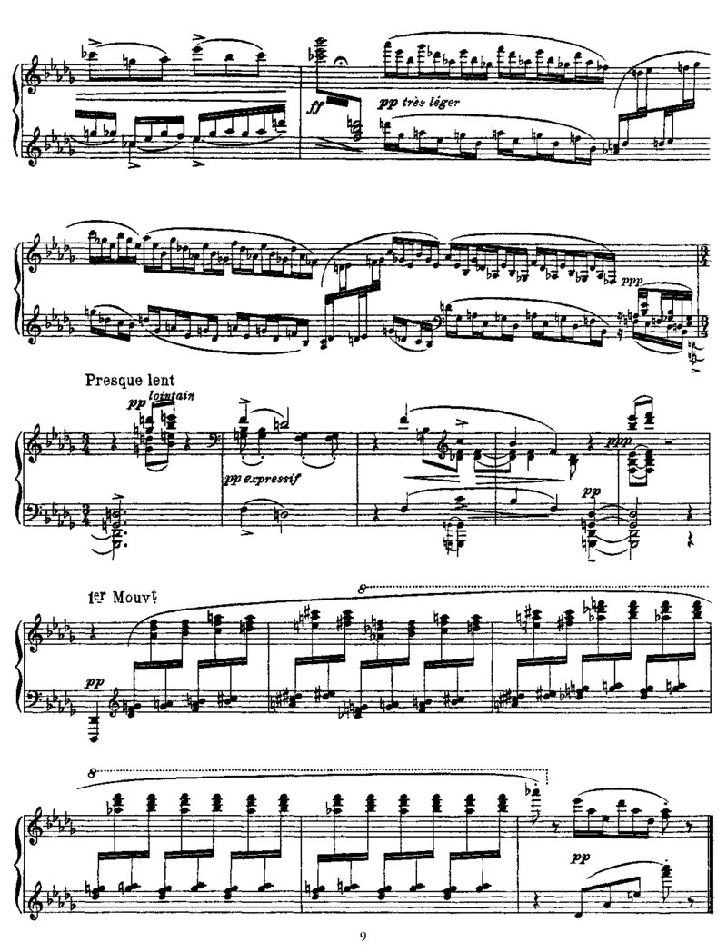 镜子组曲_一万首著名钢琴曲谱哈农贝多芬合集视频教学电子版高清无水印可打印_1古典钢琴知名音乐家谱_拉威尔钢琴谱全集