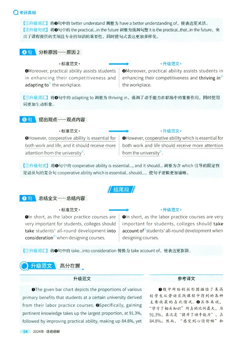 2024年真题逐题细解_41考研英语一二历年真题解析_英语二_解析册+逐词逐句册
