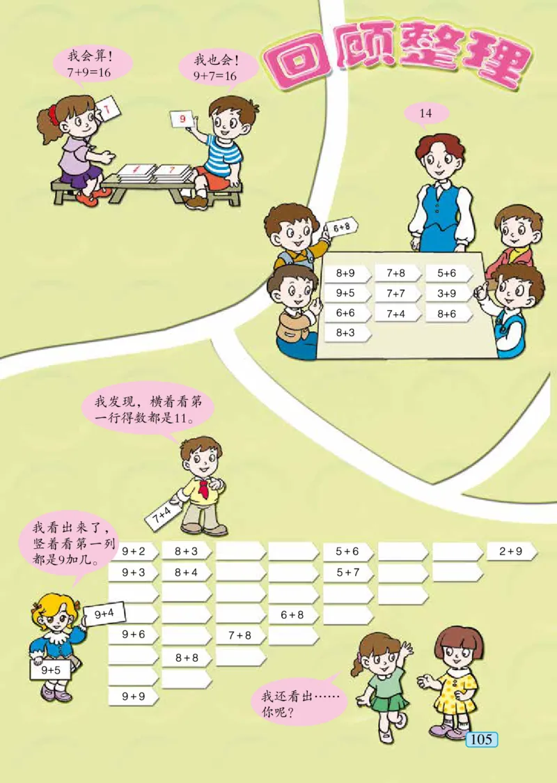 青岛版一年级上册数学PDF电子课本_小学1-6年级全部试卷_数学_一年级_3-6-3、小学一年级数学上册_3-6-3-4、电子教材、课本