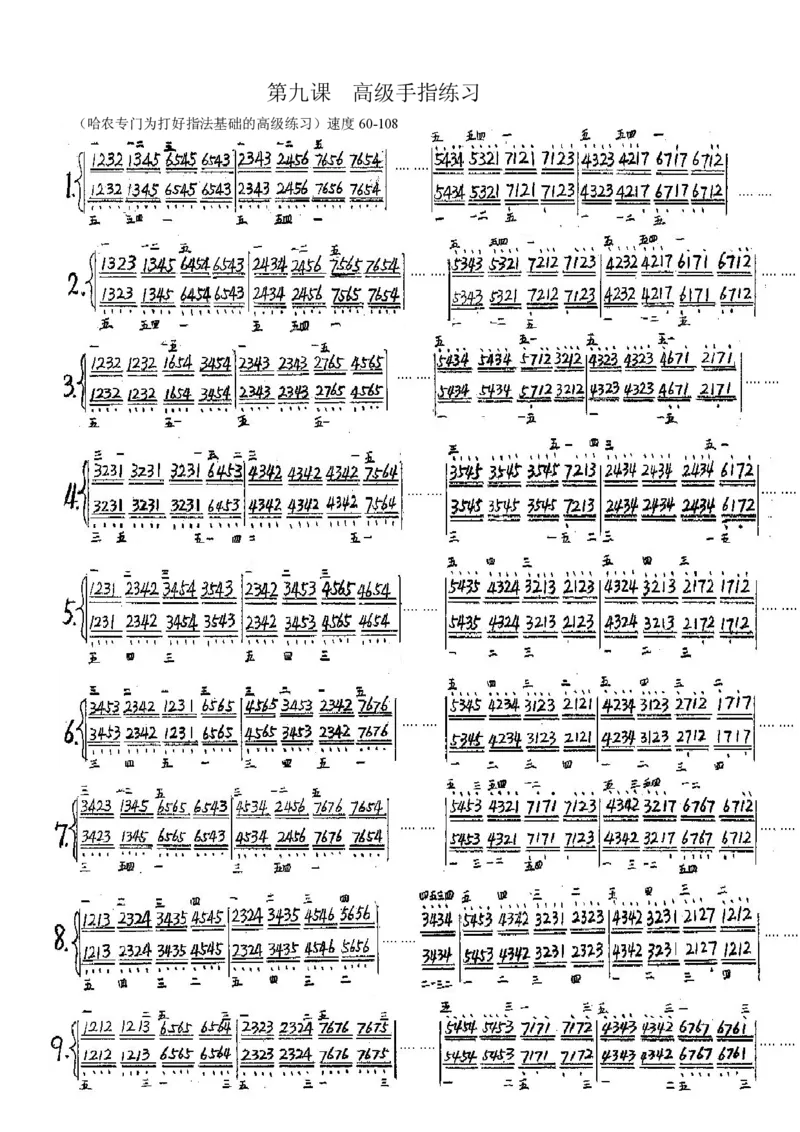 键盘即兴伴奏速成教材_一万首著名钢琴曲谱哈农贝多芬合集视频教学电子版高清无水印可打印_09钢琴教材合集_常用教材钢琴谱（80+本）