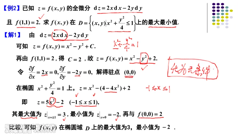 (411)--专题十二多元函数的极值与最值笔记_01.2026考研数学有道武忠祥刘金峰全程班_01.2026考研数学武忠祥刘金峰全程班_00.书籍和讲义_{2}--资料