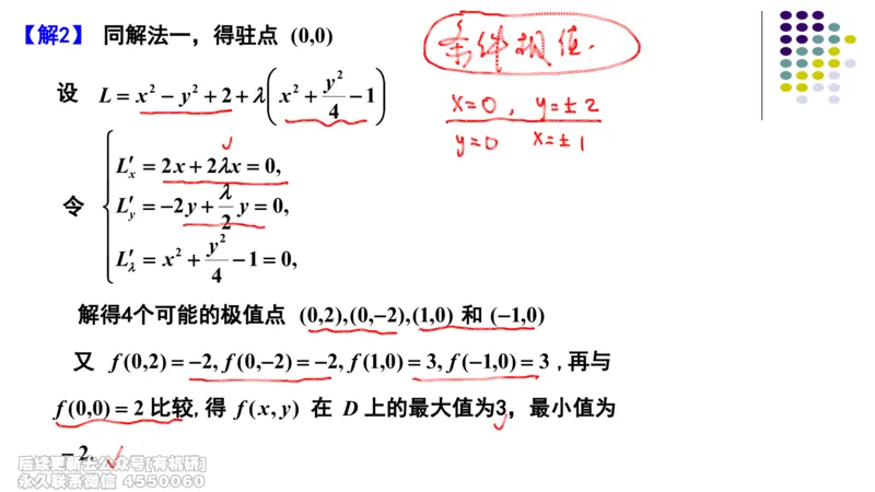 (411)--专题十二多元函数的极值与最值笔记_01.2026考研数学有道武忠祥刘金峰全程班_01.2026考研数学武忠祥刘金峰全程班_00.书籍和讲义_{2}--资料