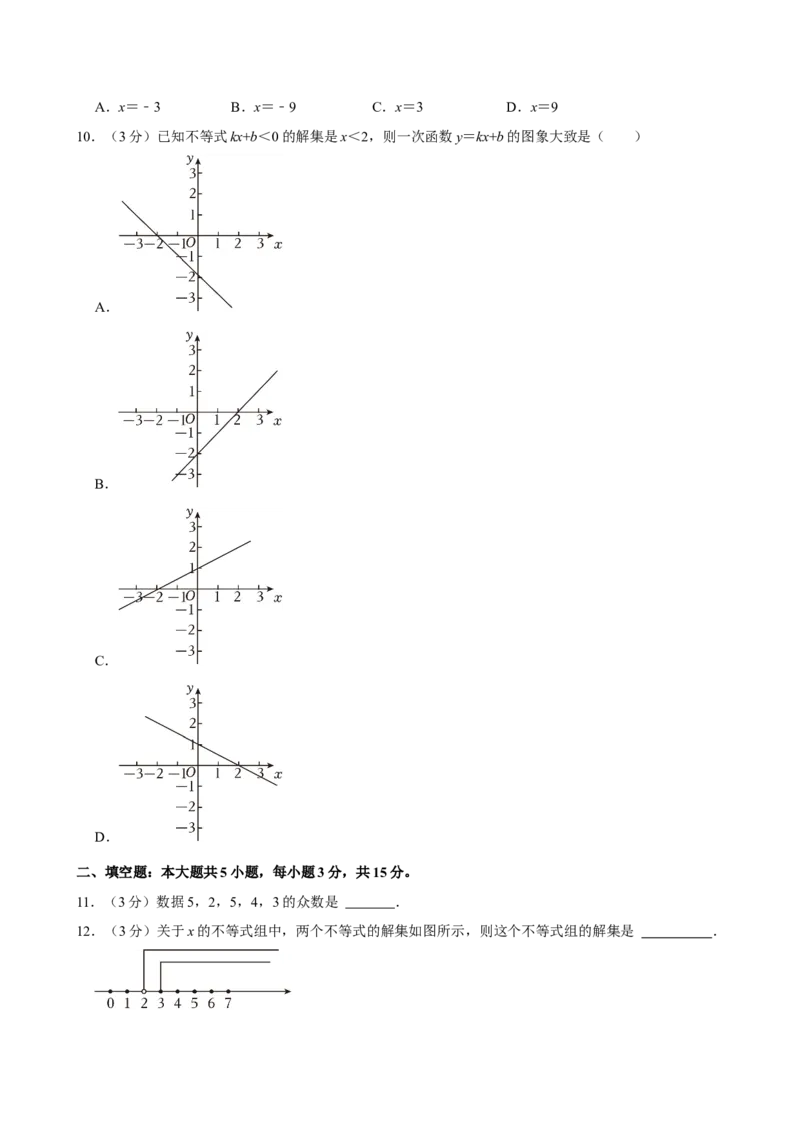 2024年广东省中考数学真题（空白卷）_❤广东中考真题备考2026_2.广东中考数学2008-2025