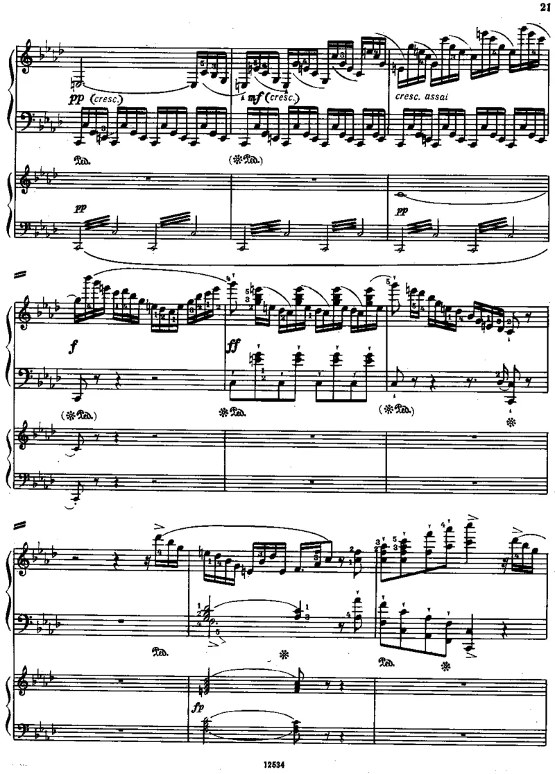 韦伯F小调音乐会小品双钢琴Konzertst&uuml;ckinFminor2pianosweber钢琴谱_一万首著名钢琴曲谱哈农贝多芬合集视频教学电子版高清无水印可打印_1古典钢琴知名音乐家谱_韦伯钢琴谱全集