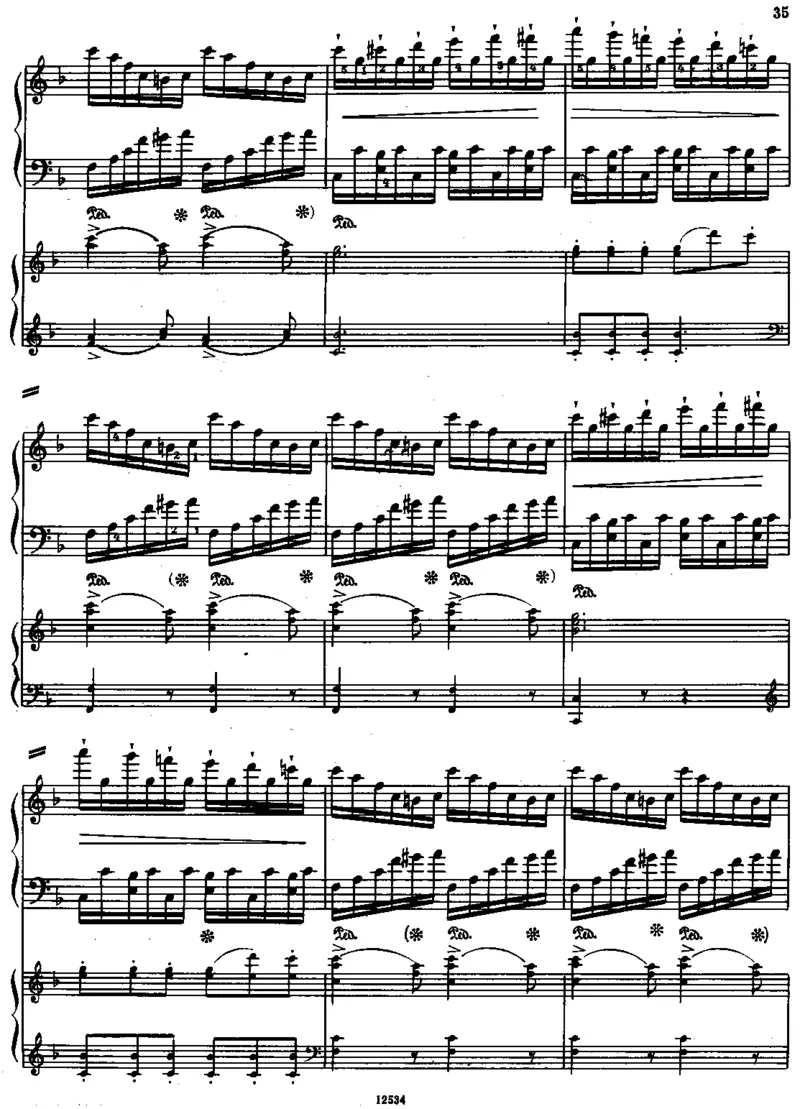 韦伯F小调音乐会小品双钢琴Konzertst&uuml;ckinFminor2pianosweber钢琴谱_一万首著名钢琴曲谱哈农贝多芬合集视频教学电子版高清无水印可打印_1古典钢琴知名音乐家谱_韦伯钢琴谱全集