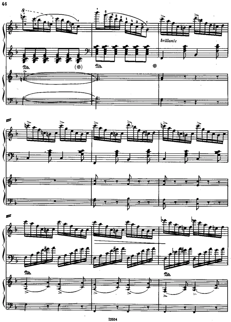 韦伯F小调音乐会小品双钢琴Konzertst&uuml;ckinFminor2pianosweber钢琴谱_一万首著名钢琴曲谱哈农贝多芬合集视频教学电子版高清无水印可打印_1古典钢琴知名音乐家谱_韦伯钢琴谱全集