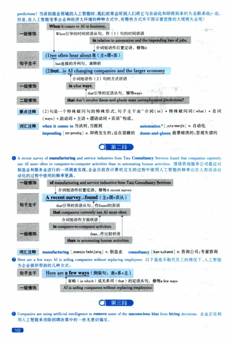 2021年逐词逐句精讲册_41考研英语一二历年真题解析_英语一_解析册+逐词逐句册